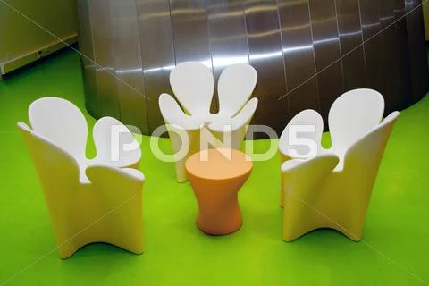 Modern seats Stock Photos