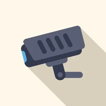 Modern security camera offering protection and peace of mind through advanced Stock Illustration