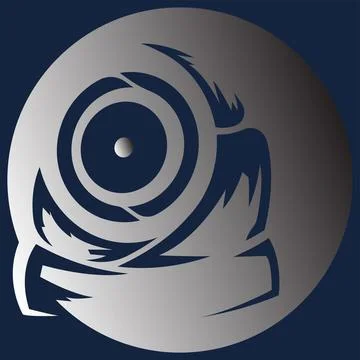 Modern Security Surveillance CCTV Camera Stock Illustration