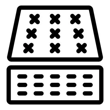 Modern server rack icon illustrating data storage solution イラスト素材