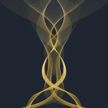 Modern set of vector flyers. Molecule and communication background. Geometric 库存插图