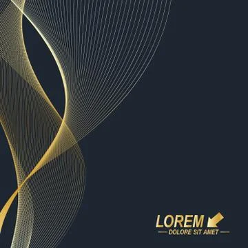 Modern set of vector flyers. Molecule and communication background. Geometric 스톡 일러스트