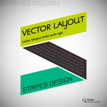 Modern shapes on the gray background. Stock Illustration