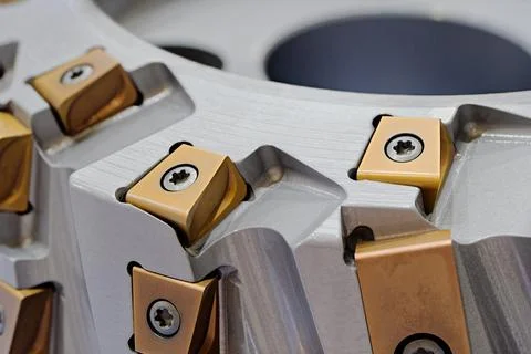 Modern shell milling cutter Stock Photos