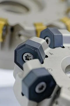 Modern shell milling cutter Stock Photos