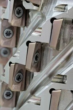 Modern shell milling cutter Stock Photos
