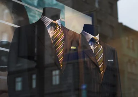 Modern shop-window Foto stock