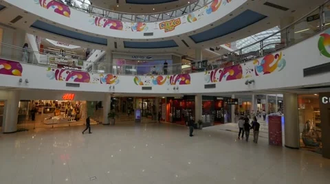 Modern shopping center Stock Footage 63790765