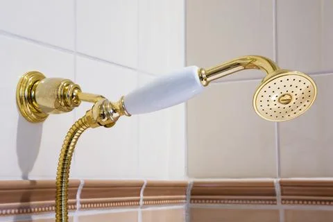 Modern shower Stock Photos