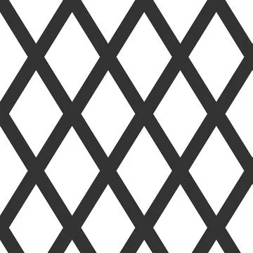 Modern simple geometric vector seamless pattern on white background. Light Stock Illustration