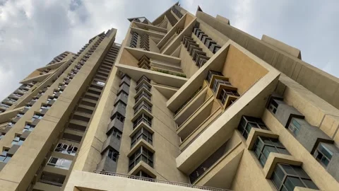 Modern skyline tower Vídeos de archivo 295436392