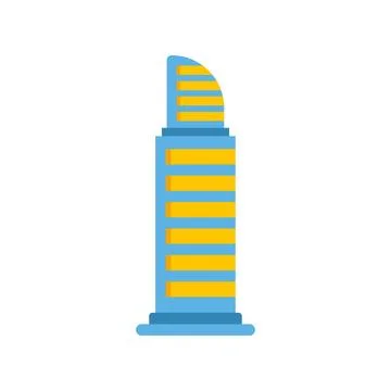 Modern skyscraper building architecture symbolizing business and urban deve.. Ilustración de archivo