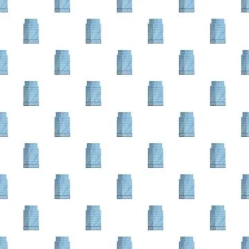 Modern skyscraper building pattern creating an urban background イラスト素材