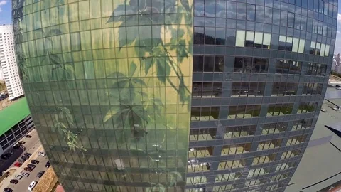 Modern skyscraper Stock Footage 72293785
