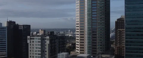 Modern skyscrapers in the city Stock-Footage 81004693
