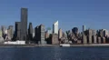 Modern Skyscrapers, Office Towers, NYC Skyline, Empire State Building, New York HD Footage