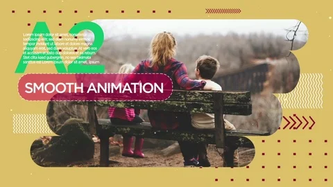 Modern Slideshow 库存 After Effects