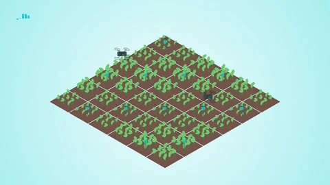 Modern Smart Farming Technology and Agricultural Innovations Stock Footage 345514466