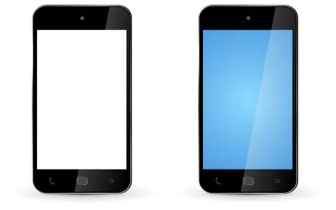 Modern smart phone Stock Illustration