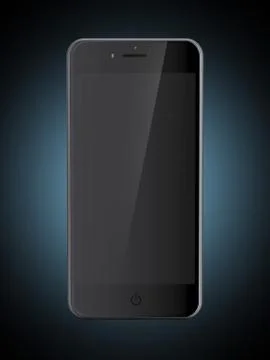 Modern smart phone Illustrazione stock