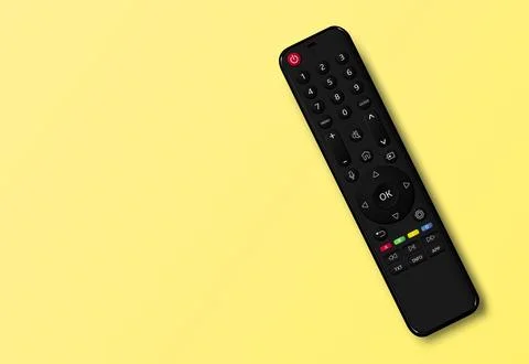 Modern smart TV remote control Stock Illustration