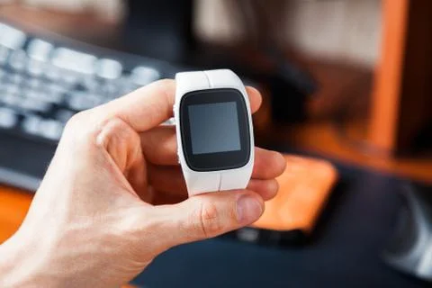 Modern Smart Watch Stock Photos
