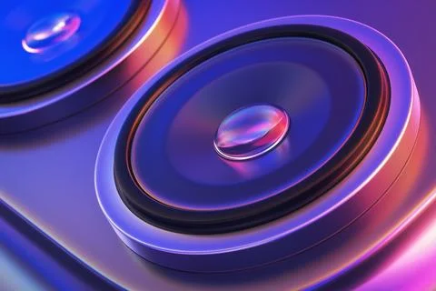 The modern smartphone camera module, macro view with lens in frame. 3d render Stockillustratie