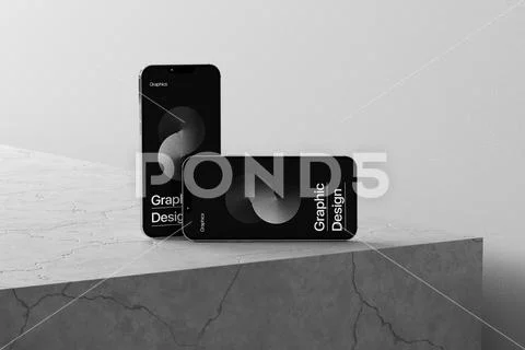 Modern Smartphone Display Mockup PSD Template