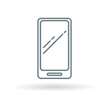 Modern Smartphone icon Stock Illustration