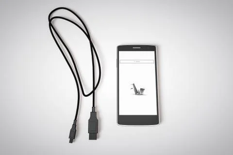 Modern smartphone Stock Illustration