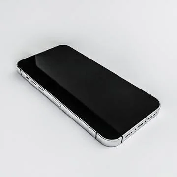 Modern smartphone isolated on white background Stock-Illustration