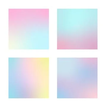 Modern smooth gradient mesh pale pastel background イラスト素材