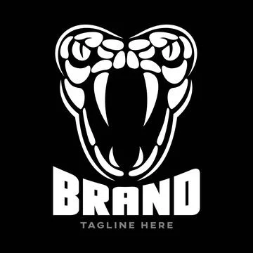 Modern snake logo. Vector illustration Stock Illustration