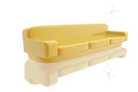 Modern sofa Illustrazione stock