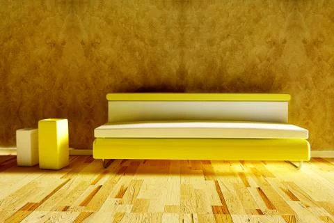 Modern sofa Illustration