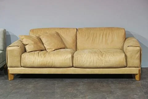 Modern sofa interior Stock Photos
