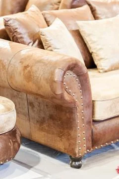 Modern sofa Foto stock