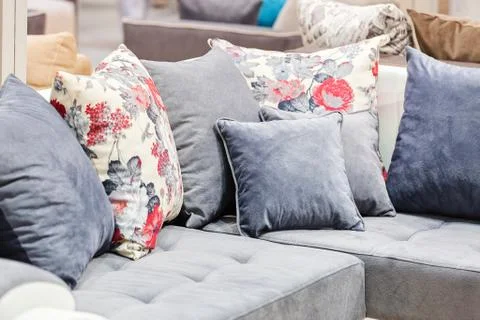 Modern sofa Stock Photos