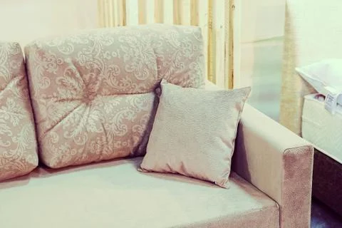 Modern sofa Stock Photos