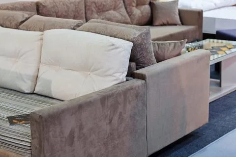 Modern sofa Stock Photos
