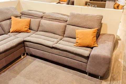 Modern sofa Stock Photos