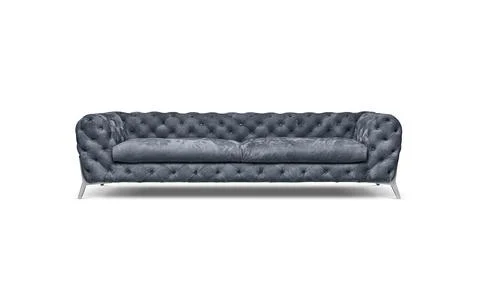 Modern sofa on white Stock Photos