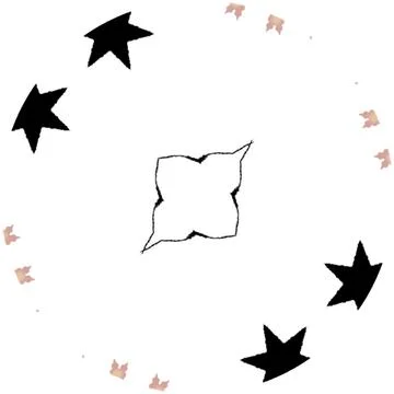 Modern Soft Shape Clean Abstract Rounded Shapes for Branding and Web Design Stockillustratie