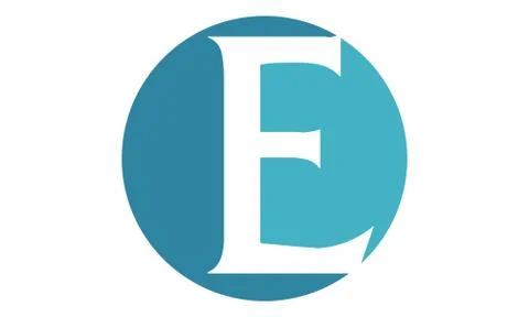 Modern Solution Letter E Stock-Illustration