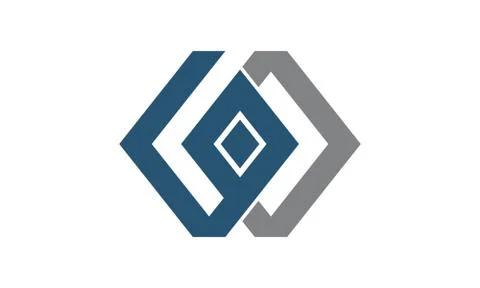 Modern Solution Letter G O Stock-Illustration