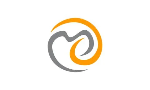 Modern Solution Letter M D Stock-Illustration