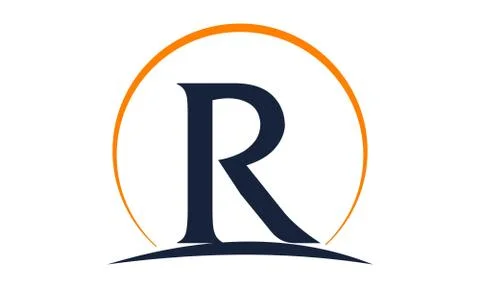 Modern Solution Letter R Stock-Illustration