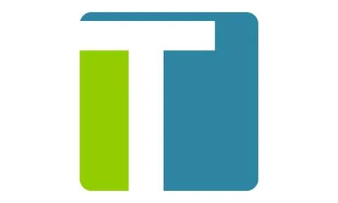 Modern Solution Letter T Stock-Illustration