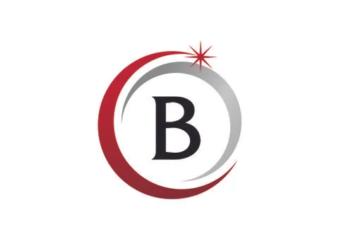 Modern Solutions Letter B Stock-Illustration