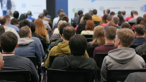 Modern space for startup company of programmers. Commerce activity for cooperati 스톡 동영상 199474963